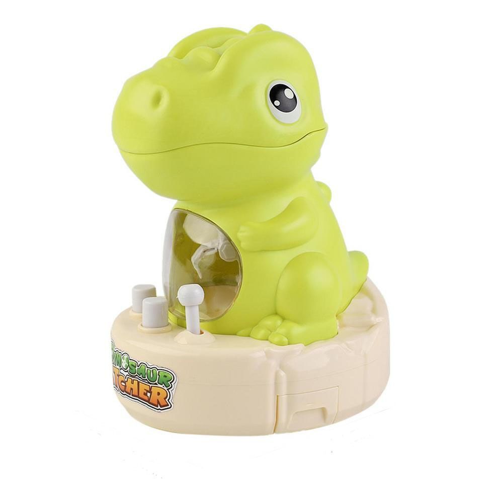 Máquina interactiva de plástico para niños pequeños juguete de garra de dinosaurio que se puede