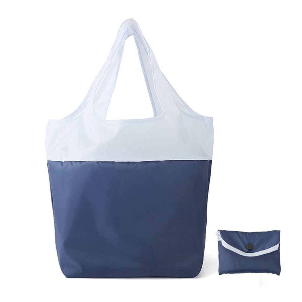 Bolsa de almacenamiento para supermercado, bolso de compras de gran capacidad, impermeable, plegable, ecológico, de hombro