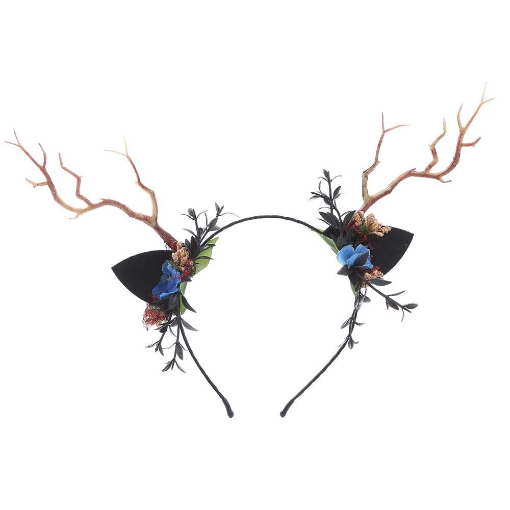 Diadema De Ciervo De Navidad Para Mujer Y Niña, Diademas De Cuernos De