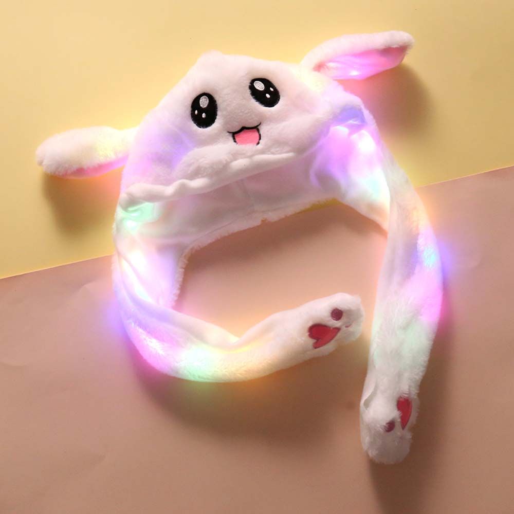 Jumping Rabbit Hat For Kids Korea Bunny Hat With Air Pumping And